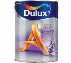Sơn nước nội thất siêu cao cấp Dulux Ambiance 5 in 1 Superflexx Bóng mờ Z611